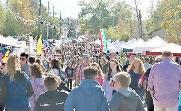 File photo from the 25th annual Autumn Lights Festival in West Milford back in October 2019.