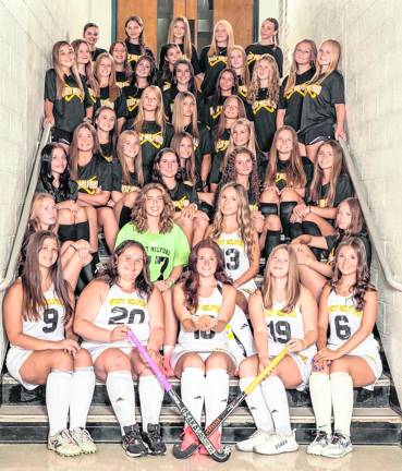 The West Milford field hockey team.