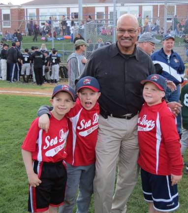 Little League's Opening Day scores big with families