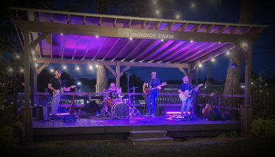 No Promises performs at Pennings Farm.