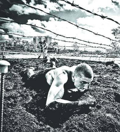 Photo provided by Blumenfeld and Associates Public Relations In the upcoming Reebok Spartan Race at Tuxedo Ridge Ski Center, competitors will four miles over the ski area through mud, crawl under barbed wire, hurl spears, climb walls, cross water and leap over fire.