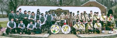 Come celebrate Celtic culture with the Pipes and Drums of the Highlander Band and the Claddagh Pipe Band of West Milford on Sunday, May 16, beginning at 1 p.m. at the Veterans’ Memorial near West Milford Town Hall. Drive by or stay and listen. Social distancing and masks will be the rule. The performance will last 30 minutes. The program is free. Photo provided by Joseph A. Smolinski.