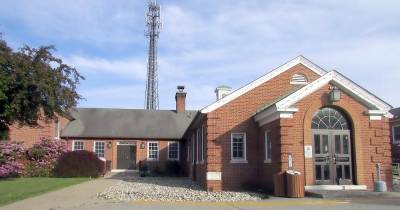 A toilet room at West Milford Town Hall will be renovated. File photo.