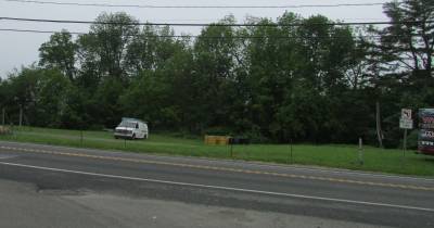 Ten town houses are proposed on this vacant property at 1463 Union Valley Road in the business center of West Milford Village. The West Milford Zoning Board of Adjustment will hold a public hearing on the Randa Investments LLC application on June 26.PHOTO ANN GENADER