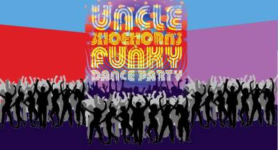 Uncle Shoehorn’s Funky Dance Party opens the Village of Warwick Summer Concert series this Saturday, June 19, at 7 p.m. in Stanley Deming Park. Provided image.