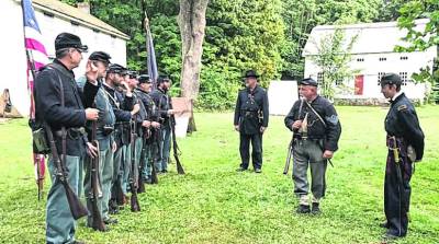 A previous Long Pond Iron Works Civil War weekend.