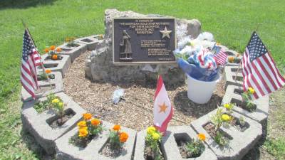 One of the new displays in West Milford’s Veterans Park.