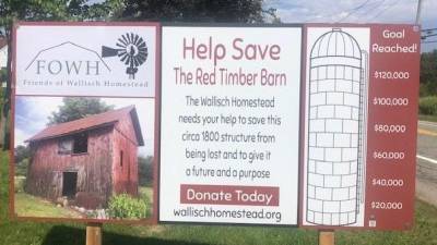 Group aims to restore barn at Wallisch Homestead