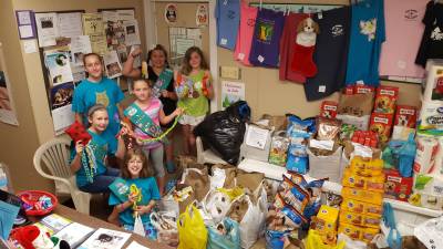 PHOTO PROVIDED Pictured are: Quinn Menier, Emma Baumohl, Leyna Lewandowski, Jessie Post, Brenna Blake and Erin Kane.