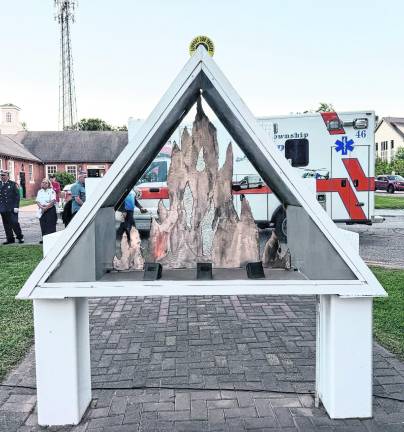 9/11 Memorial located at the West Milford Municipal complex.