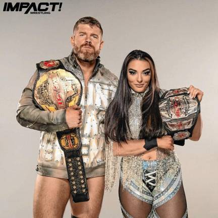 Deonna Purrazzo, a Jefferson Township High School alumna, signed with All Elite Wrestling in January. (Photo provided)