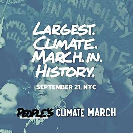 Local churches participating in People's Climate March