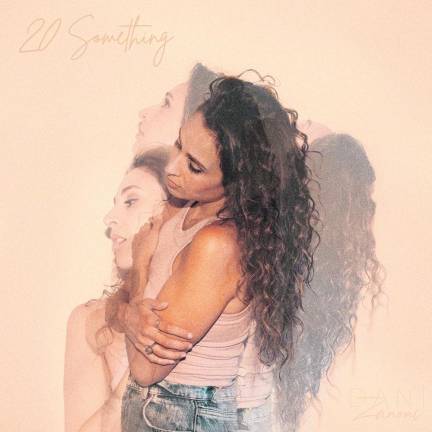 The album art for ‘20 Something,’ Dani Zanoni’s first EP. (DawnPoint Studios for photography and Adrianna Barone for graphic design)