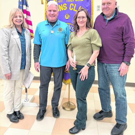 West Milford Lions Club welcomes new member