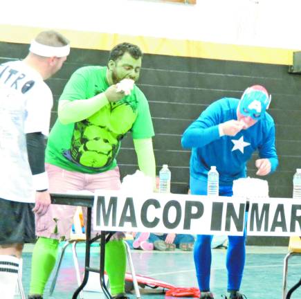 Super teams rock Macopin for Give a Goat Night