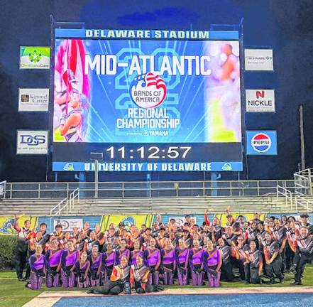 West Milford marching band finishes historic season