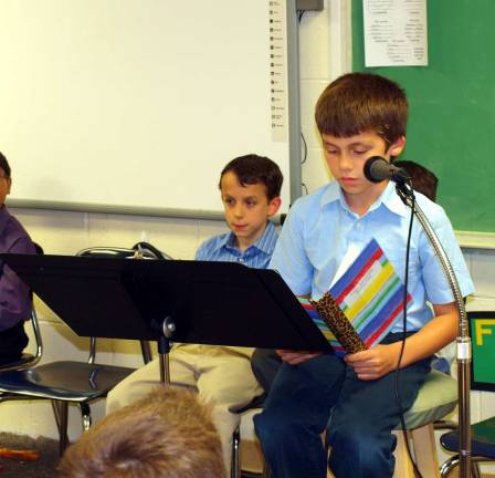 Young authors present their works