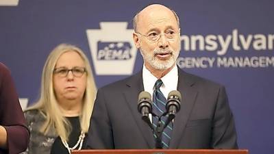 Secretary of Health Dr. Rachel Levine and Gov. Tom Wolf announce Pennsylvania's first coronavirus cases