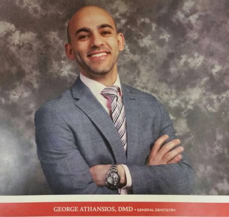 George Athansios, DDS, of Apollonia Dental is proud of the designation of being one of the state's top dentists.