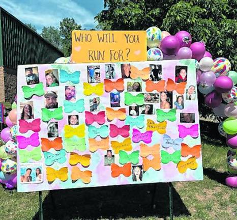 Participants ran in honor of those suffering frommental illness.