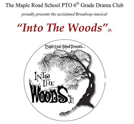 Into the Woods Jr. will be performed by the Maple Road 6th grade Drama Club on May 30 and 31.