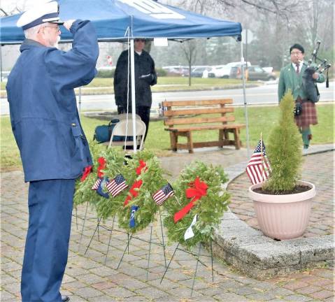 Town holds second 'Wreaths Across America' event