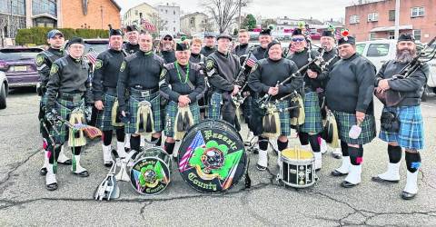 Passaic County Pipes and Drums bring Irish flair to Grasshopper Pub