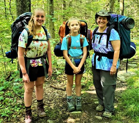Girl Scout Troop earns trailblazing and primitive camper badges