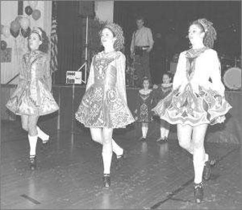 Irish step dancing