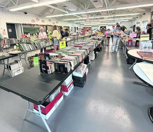 The Friends of the West Milford Library hosted a book sale.