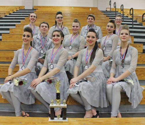 Highland Color Guard takes the stage
