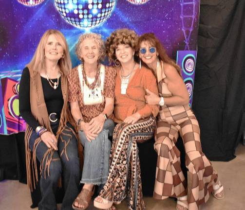 DA3 From left are Deb Wiltshire, Sue Lynch, Sandy Hefferon and Fran Lanza. Lynch and Hefferon are on the board of directors of the Friends of Wallisch Homestead.