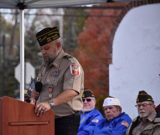 Veterans of Foreign Wars Post 7198 commander Rudy Hass talks about the pride of service.