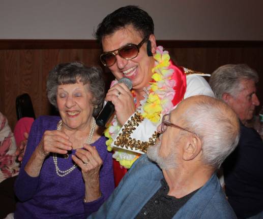 Photos by Ginny Raue "Elvis" - AKA DJ Lou - can make all ages swoon.