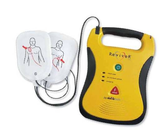 Image from www.kollewin.com This is an example of an automated external defibrillator, which will soon be required in all schools.