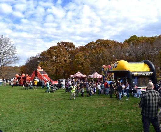There was plenty for children to do at the second annual Harvest Festival hosted by the Passaic County Sheriff’s Office on Saturday, Oct. 28 at Bubbling Springs. (Photos by Fred Ashplant)