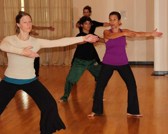 Photo Credit Pat Lanciano Carolyn Dorfman (far right).