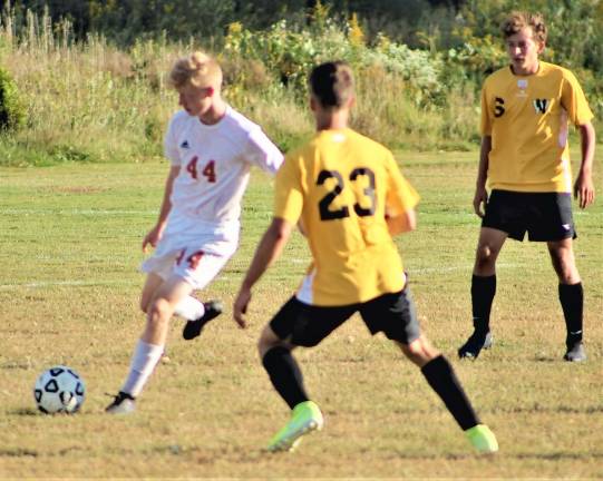 The Highlanders in a shutout win over Pascack Hills on Tuesday.