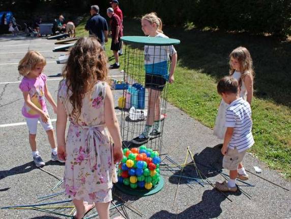 The kids enjoyed the games too.