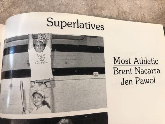 Jen Pawol was named Most Athletic in the West Milford High School yearbook her senior year.