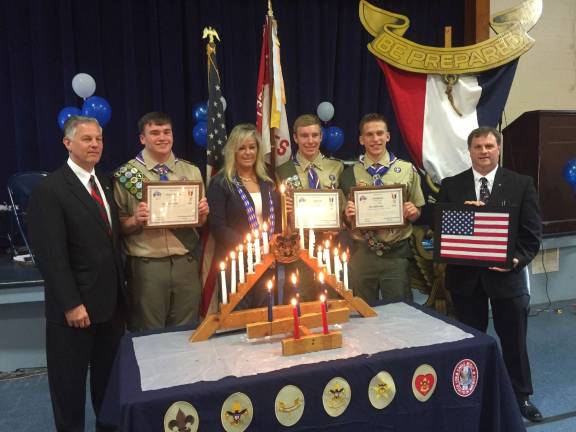 Elks laud eagle scouts