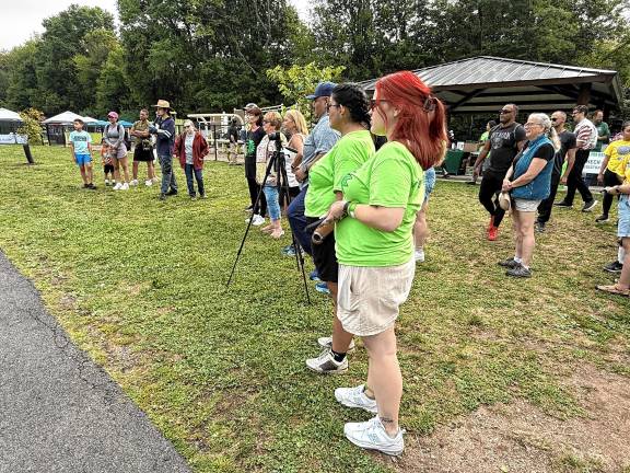 100 join 2nd annual Hike for Healing