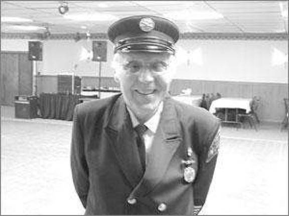 Fire company honors its own