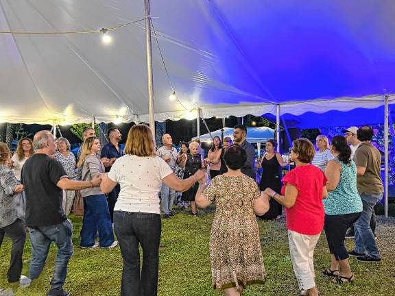 Participants dance Saturday, Aug. 16 during a two-day gathering at Panagia Soumela in West Milford.
