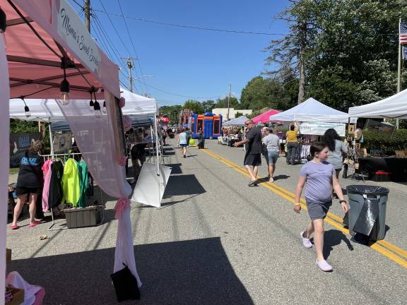 Last year’s street fair.