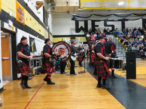 The Bergen County Firefighters Pipe Band The Shots