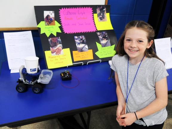 Catherine Coyle turned a remote-control car into a Drink and Snack Server. Photos courtesy Ken Greenberg