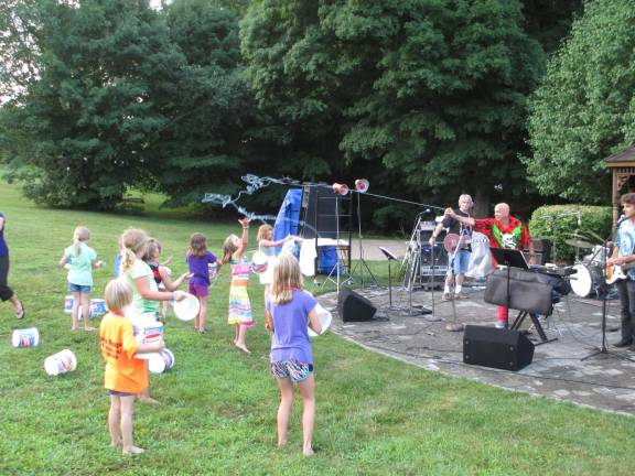 The Rockaholics rock the gazebo