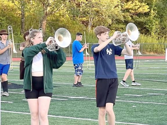 The inaugural Highlander Marching Classic will include bands from Bayonne, Lenape Valley Regional, Morristown, Ramsey, and Vernon high schools.