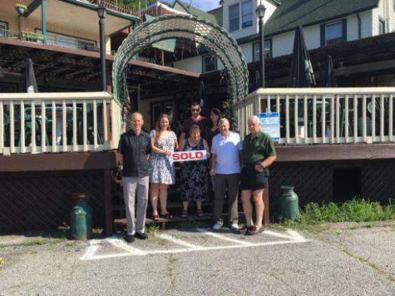 PHOTO PROVIDED The Breezy Point Restaurant at Greenwood Lake has closed and new owners Paul, Aileen and Morgan Bailey, a West Milford family, are operating their business with a pirate Tortuga theme.